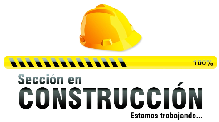 Ilustración representando un error 404 - Página no encontrada, con avisos de que se encuentra en construcción 